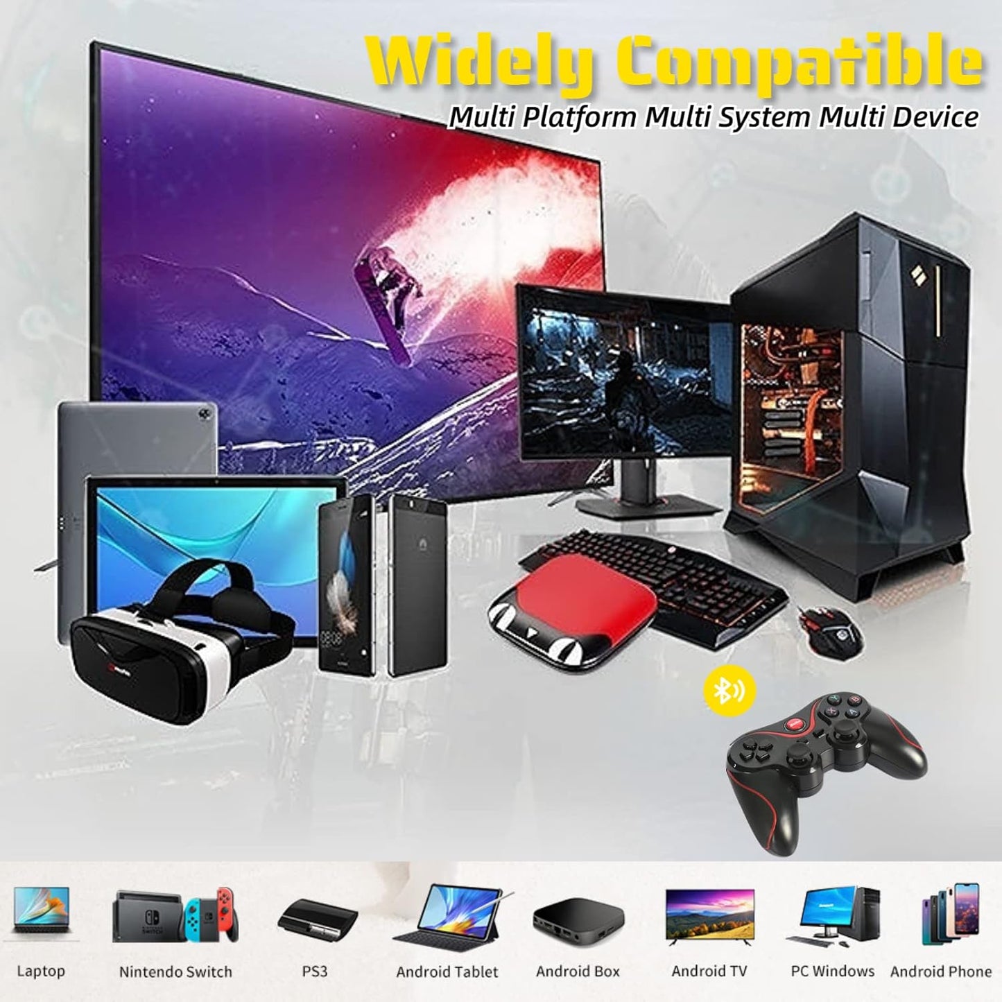 Manette de Jeu X3 - Téléphone & Android TV