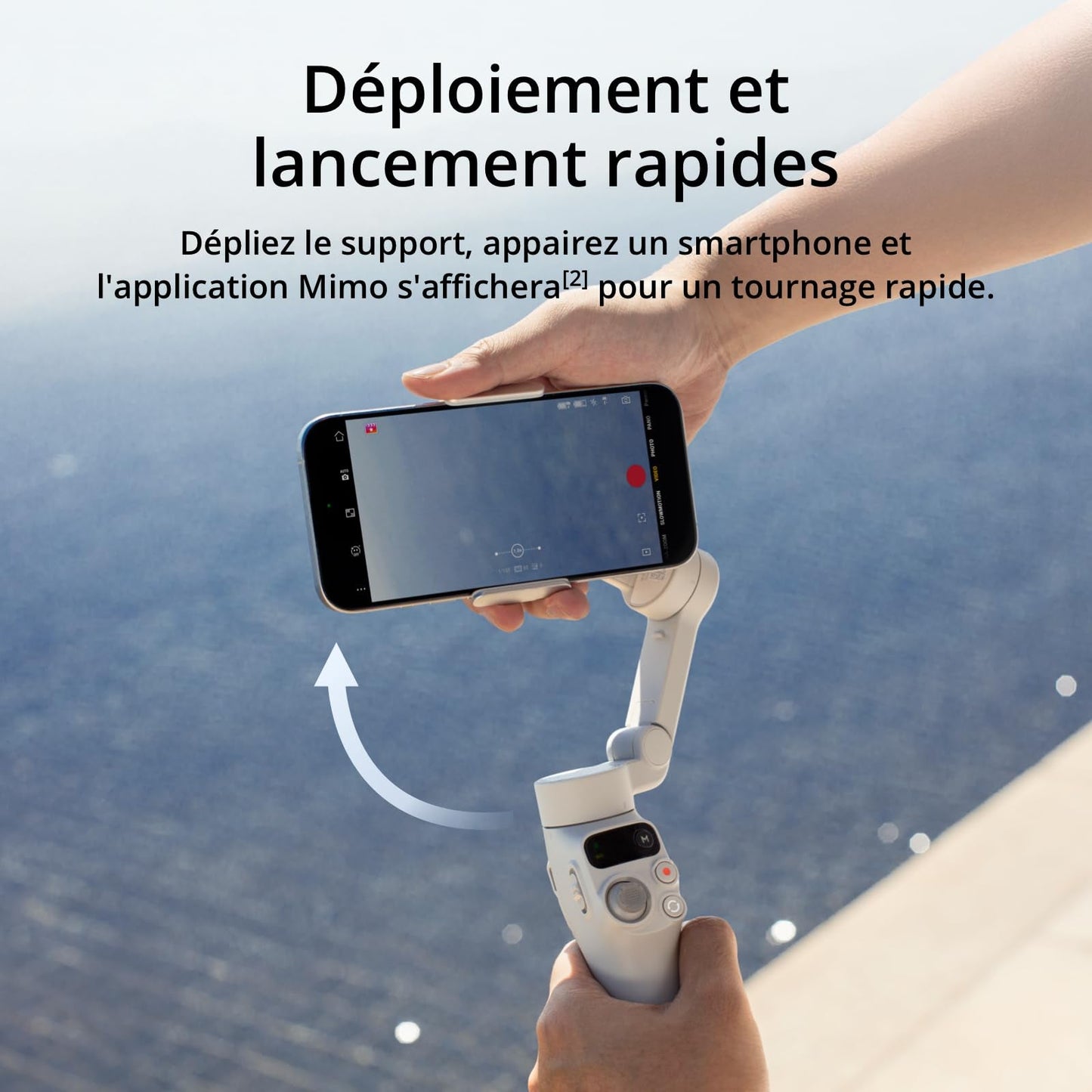 DJI Osmo Mobile 7 - Stabilisateur Professionnel pour Téléphone