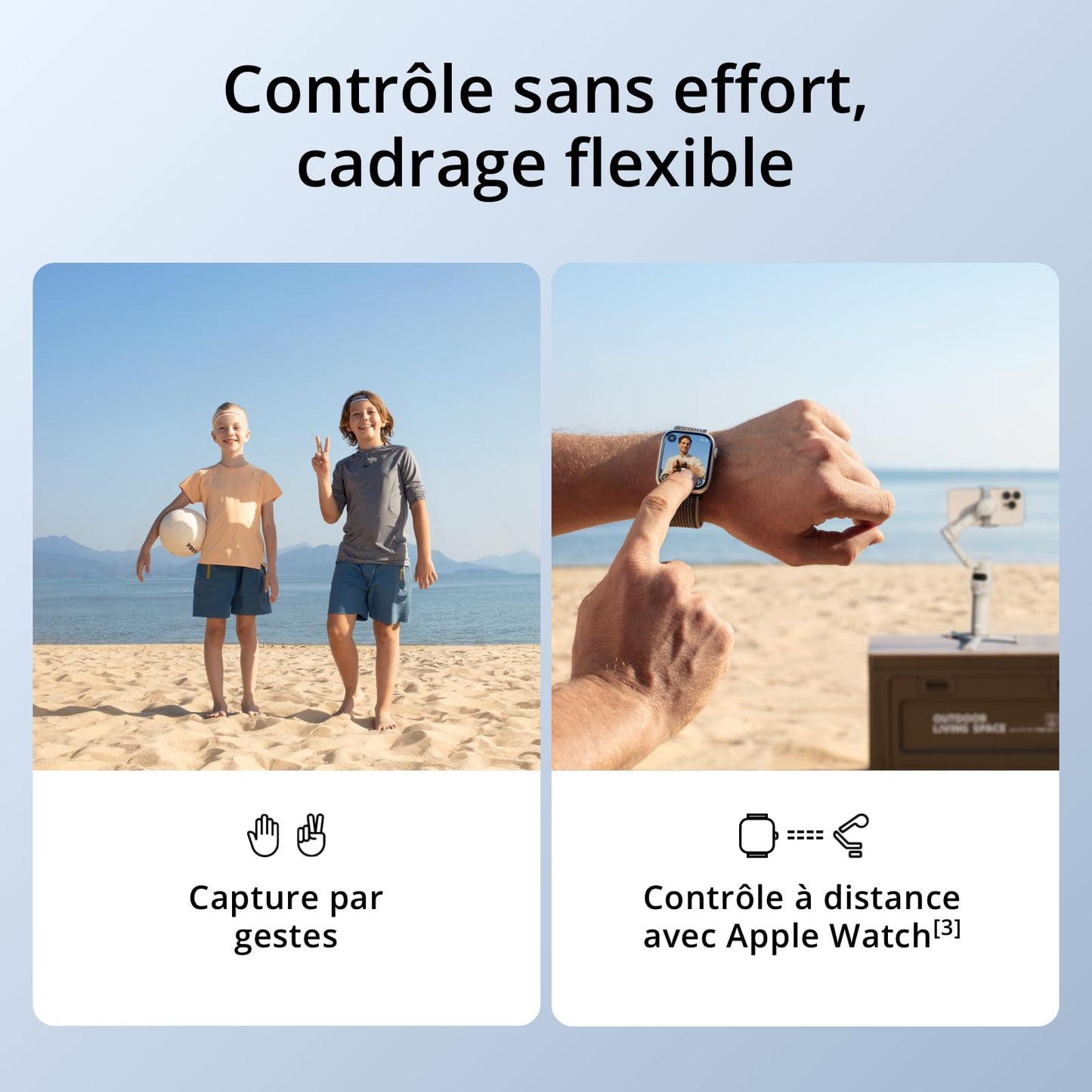 DJI Osmo Mobile 7 - Stabilisateur Professionnel pour Téléphone