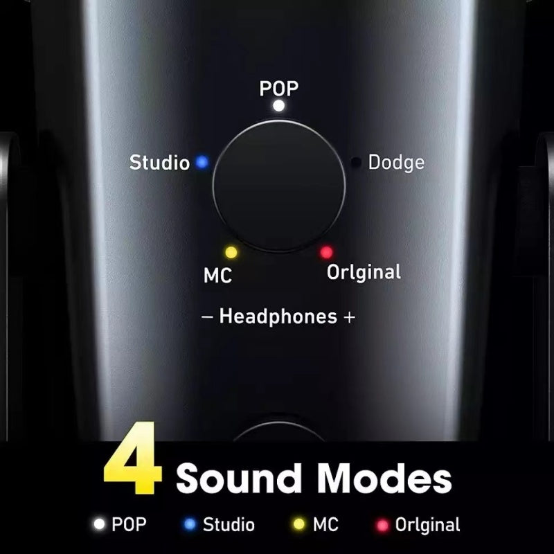 MC-PW10 - Microphone USB Pro Pour Téléphone et Ordinateur