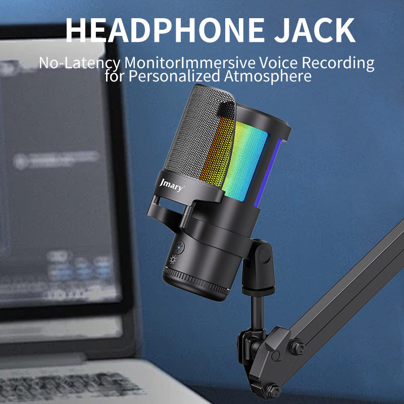 MC-PW13 - Microphone Professionnel – Plug & Play USB/Type-C – Pour Ordinateur, Smartphone et Tablette