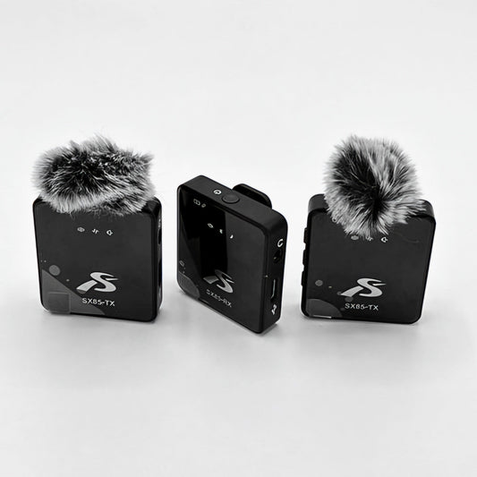 Microphone sans fil multifonction 3 en 1 SX85 pour Téléphone & Camera