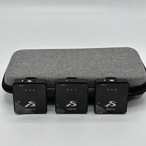 Microphone sans fil multifonction 3 en 1 SX85 pour Téléphone & Camera