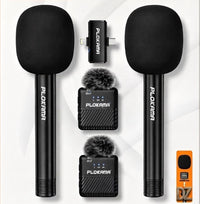 Plokama WM-60 - Pack Micro Cravate &  Interview Professionnel pour iPhone & Android