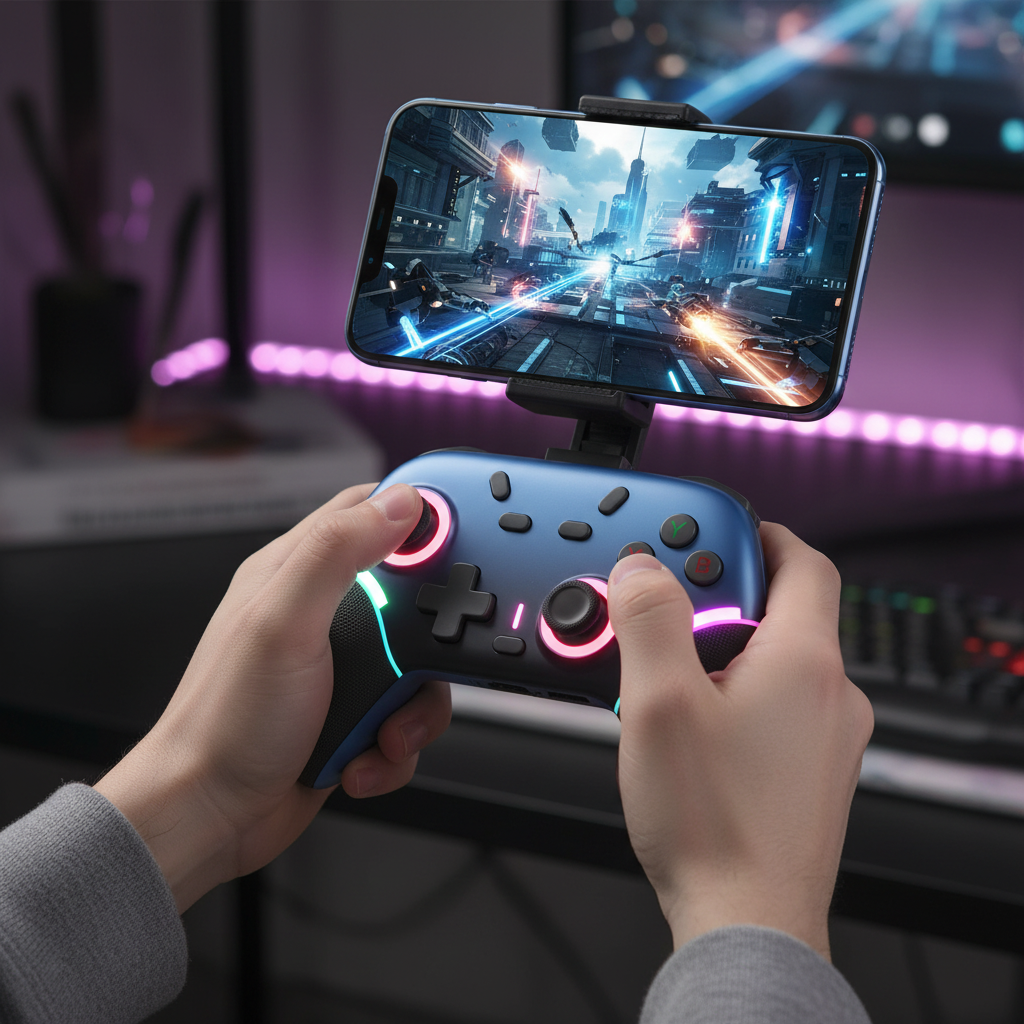 Manette x9 - Sans Fil Pour Téléphone, Ordinateur, PS3/PS4 et Switch