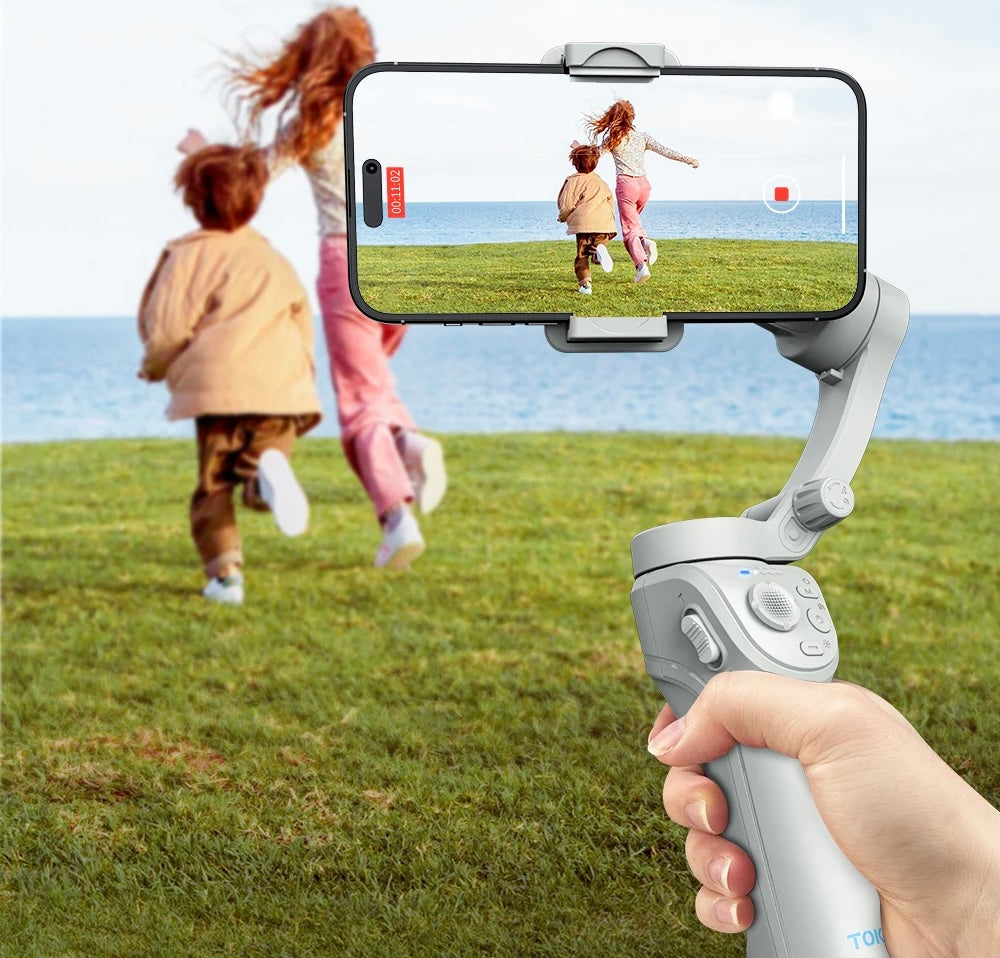 Tokqi M01 - Stabilisateur à 3 Axes pour Smartphone