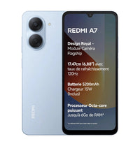 Redmi A7 Neuf - 3Go/64Go - 6'88 Pouces - 5200 mAh - 13 Mpx