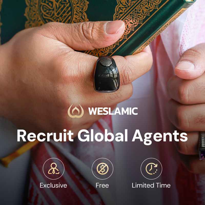 iTasbih Salam - Bague Zikr Intelligente (2 en 1)