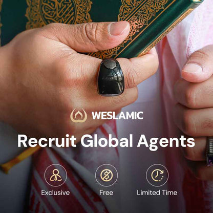 iTasbih Salam - Bague Zikr Intelligente (2 en 1)