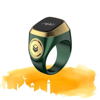 iQibla Lite - Bague de Zikr Intelligente - Vert