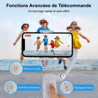 Merak One M1 - Stabilisateur à 3 Axes pour Téléphone