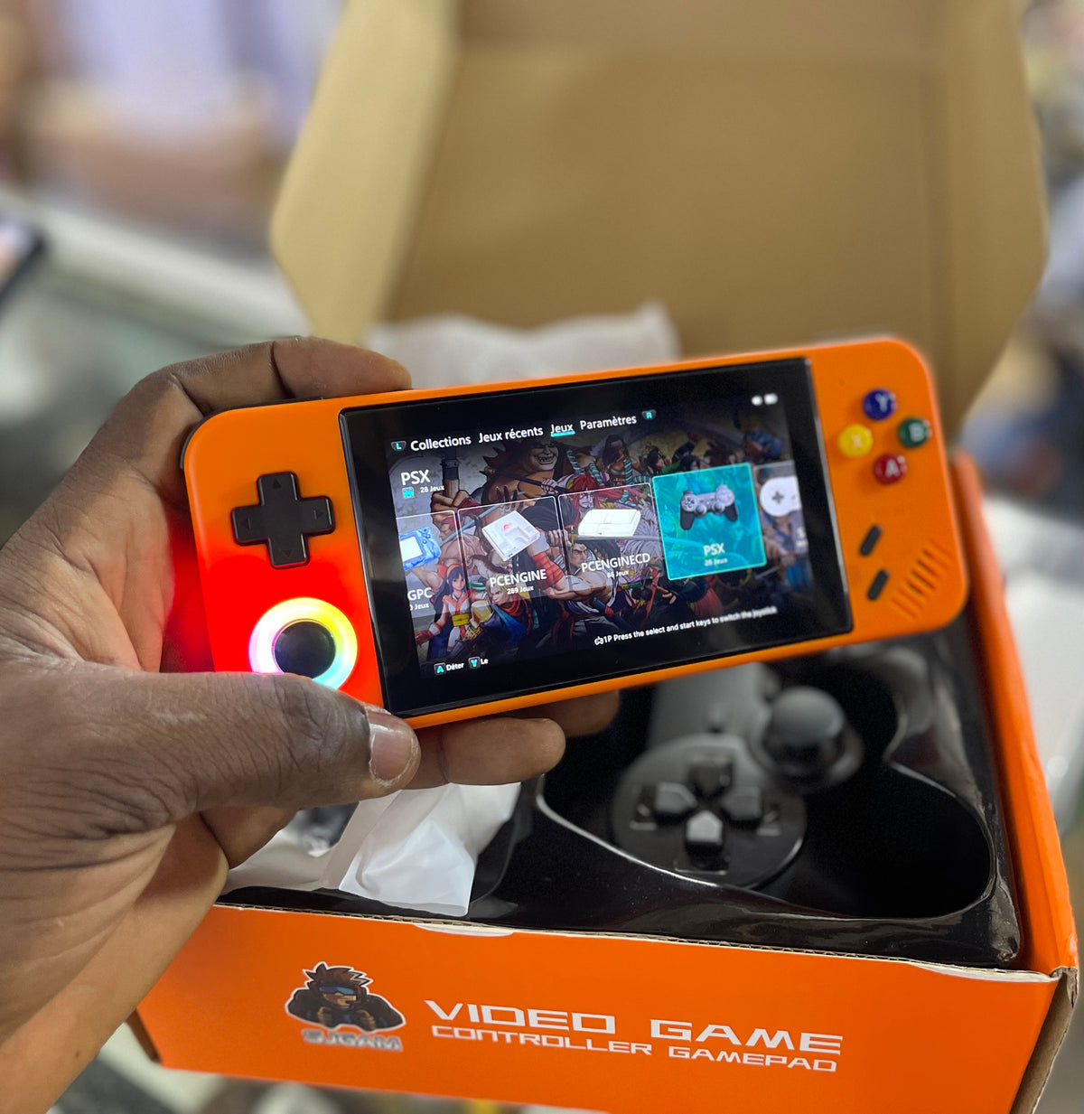 Rétro M41P – Console De Jeu Portable avec + 20000 Jeux Installés
