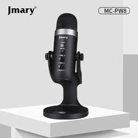 MC-PW8 - Microphone à Condensateur USB  pour Téléphone & Ordinateur