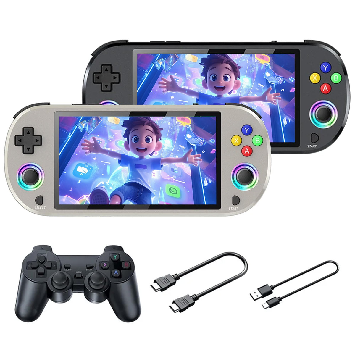 Rétro M22P – Console De Jeu Portable avec + 20000 Jeux Installés