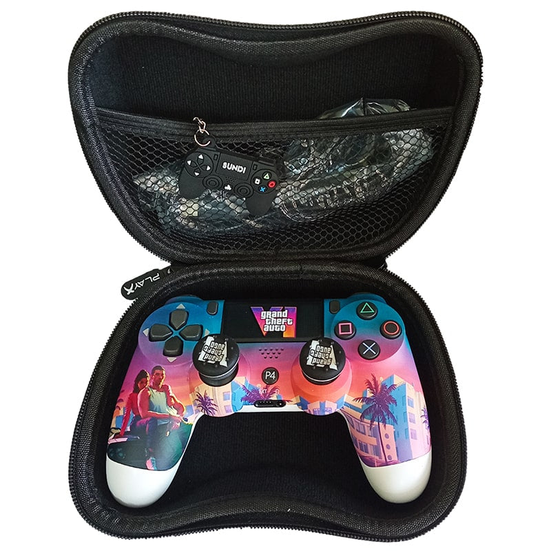 Manette de Jeu PlayX PS4 - Avec Sacoche Imprimé