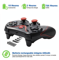 Manette X3 - Sans Fil Pour Téléphone, Ordinateur, Télévision Android