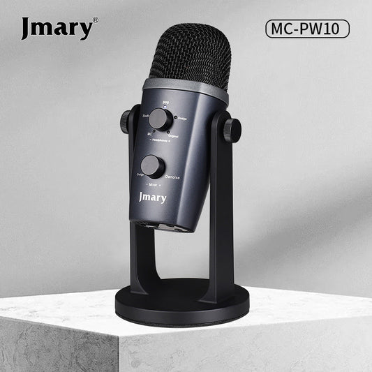 MC-PW10 - Microphone USB Pro Pour Téléphone et Ordinateur