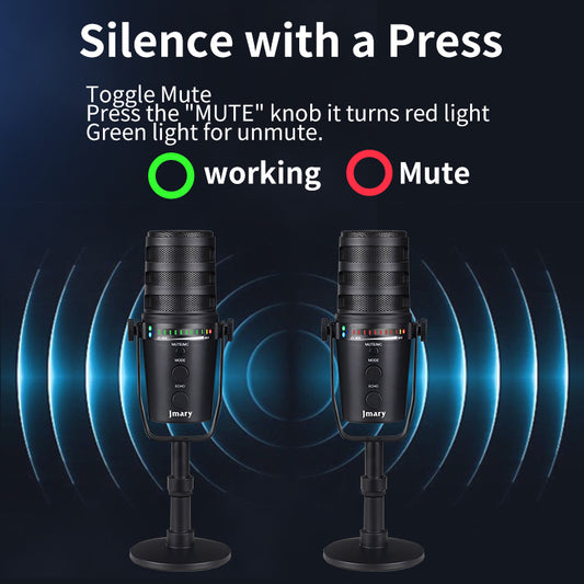 MC-PW12 - Microphone de bureau USB  pour Windows/Mac