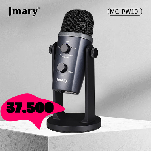 MC-PW10 - Microphone USB Pro Pour Téléphone et Ordinateur