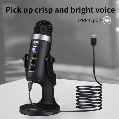 MC-PW8 - Microphone à condensateur USB  pour iOS/Android/Windows/Mac