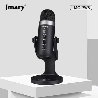 MC-PW8 - Microphone à condensateur USB  pour iOS/Android/Windows/Mac