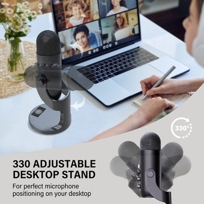 MC-PW8 - Microphone à condensateur USB  pour iOS/Android/Windows/Mac