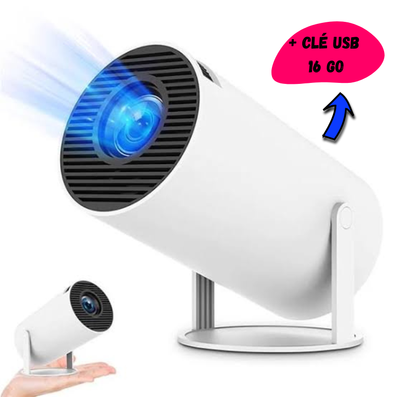 HY300 - Vidéo Projecteur Mobile Full HD