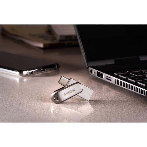 Clé USB 3.2 Gen 1 SanDisk Ultra Dual Drive Luxe (USB-C / USB-A)