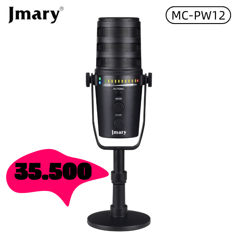 MC-PW12 - Microphone Pro de bureau USB  pour Windows/Mac et Téléphone