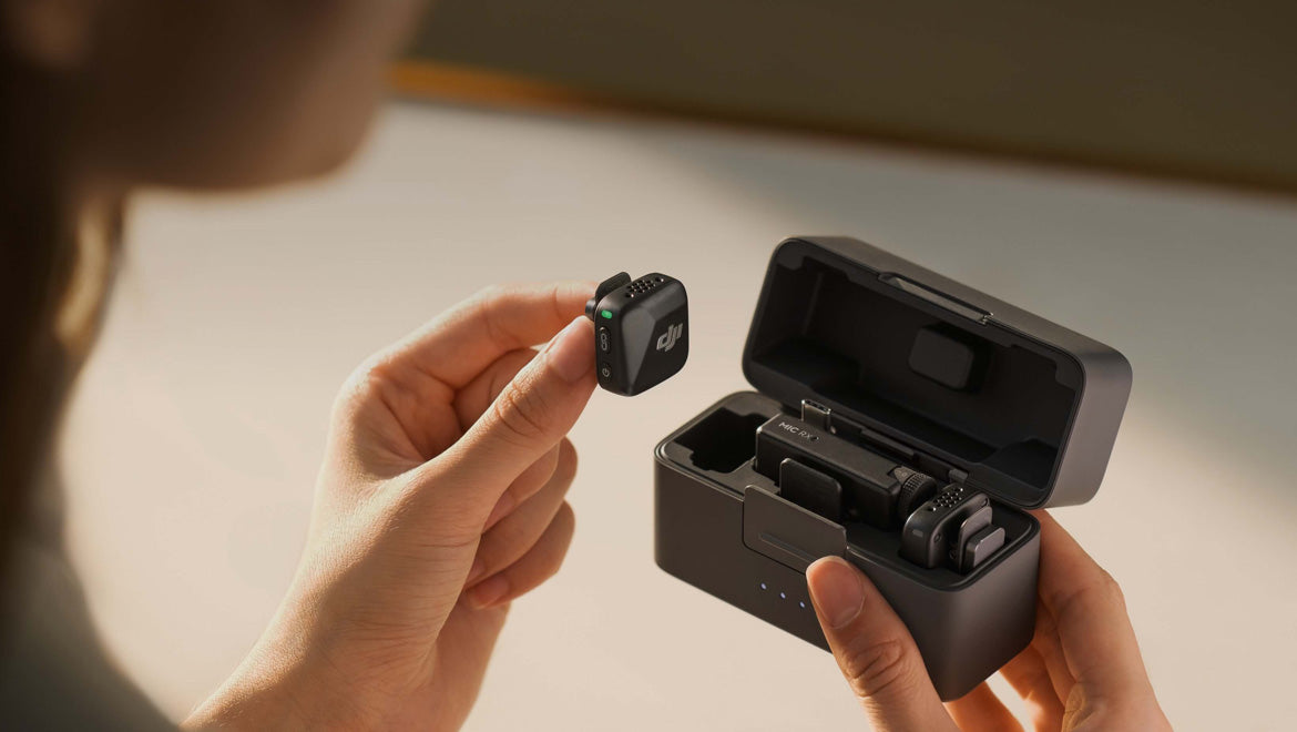 DJI Mic Mini - Micro sans Fil Professionnel Haut de gamme