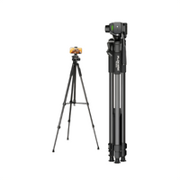 Plokama PK-9950 - Trépied Avec Rotation 360° Pour Caméra & Téléphones Portables