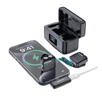 Micro Cravate VM80 - Pour iPhone & Android avec Boîtier de Charge