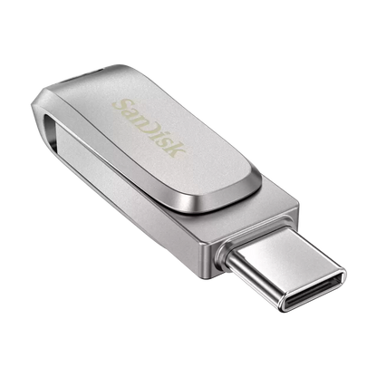Clé USB 3.2 Gen 1 SanDisk Ultra Dual Drive Luxe (USB-C / USB-A)